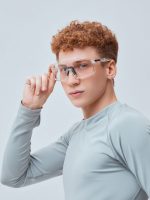 عینک فتوکرومیک ورزشی برند: UNDER BY ME مدل: Transparent Photochromic Black - Image 7