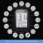 کامپیوتر دوچرخه Cycplus M1 | GPS Bike Computer با صفحه‌نمایش بزرگ - Image 6