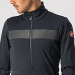 کاپشن زمستانی دوچرخه‌سواری –کستلیCastelli Raddoppia 3 Jacket LighBlack  فقط سایز S موجود (یک بار استفاده شده؛ قیمت مناسب) - Image 4