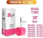 تیوب دوچرخه جاده RideNow Ultralight TPU فوق‌سبک 700×18‑32C – والو فرانسوی 45/65/85 mm - Image 2