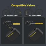 مینی تلمبه برقی برند:anoutway – حداکثر فشار 120 PSI با توقف خودکار - Image 2