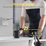 مینی تلمبه برقی برند:anoutway – حداکثر فشار 120 PSI با توقف خودکار - Image 4