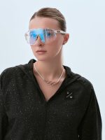 عینک فتوکرومیک ورزشی Under by Me مدل فُتوکرومیک با لنز شفاف آبی و لنز اضافی یاسی - Image 7