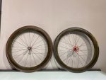 جفت طوقه کربن فولکروم 50 میلی‌متر با توپی کربن (Fulcrum Carbon Wheelset) کارکرده ریمبرک