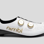 کفش  دوچرخه کورسی برند:NIMBEL  White Gold Ultimate