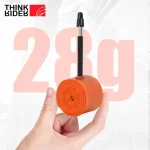 تیوب دوچرخه جاده ThinkRider TPU فوق سبک 28 گرمی سایز 700×18-32