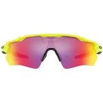 عینک دوچرخه‌سواری اوکلی Radar سبز فسفری با لنز قرمز (Oakley Radar) - Image 2