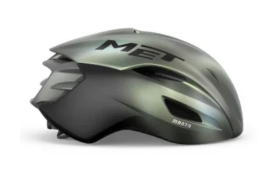 کلاه دوچرخه‌سواری MET Manta MIPS – سبز مات سایز M - Image 3