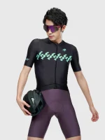 پیراهن دوچرخه‌سواری LAMEDA مدل VERDE – تنفسی، سریع‌خشک و Slim Fit – رنگ سبز جوهری (Ink Green) - Image 2