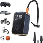 پمپ باد برقی مخصوص جا فندکی1pc Wireless Car Air Compressor Air Pump Electric Tire Inflator Pump for Motorcy