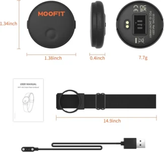 سنسور ضربان قلب بازویی MOOFIT مدل HW401 نوری - Image 4