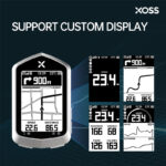 کامپیوتر دوچرخه +XOSS NAV (نمایشگر 2.4 اینچ) با ناوبری و ثبت تمرین