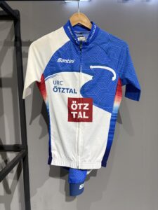 ست پیراهن دوبنده کشاله SANTINI، پارچه تنفس‌پذیر، دوخت حرفه‌ای، مناسب دوچرخه‌سواری طولانی سایز M