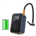 پمپ باد برقی مخصوص جا فندکی1pc Wireless Car Air Compressor Air Pump Electric Tire Inflator Pump for Motorcy - Image 8